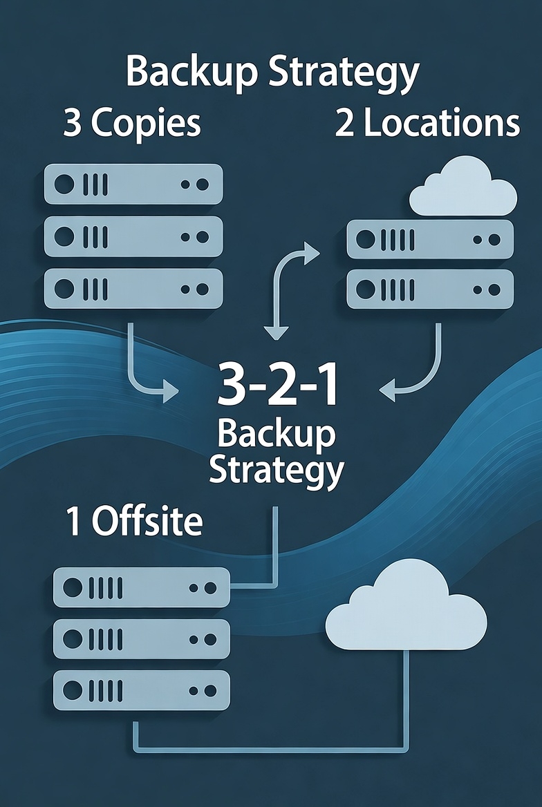 3-2-1 Backup Rule Infographic
