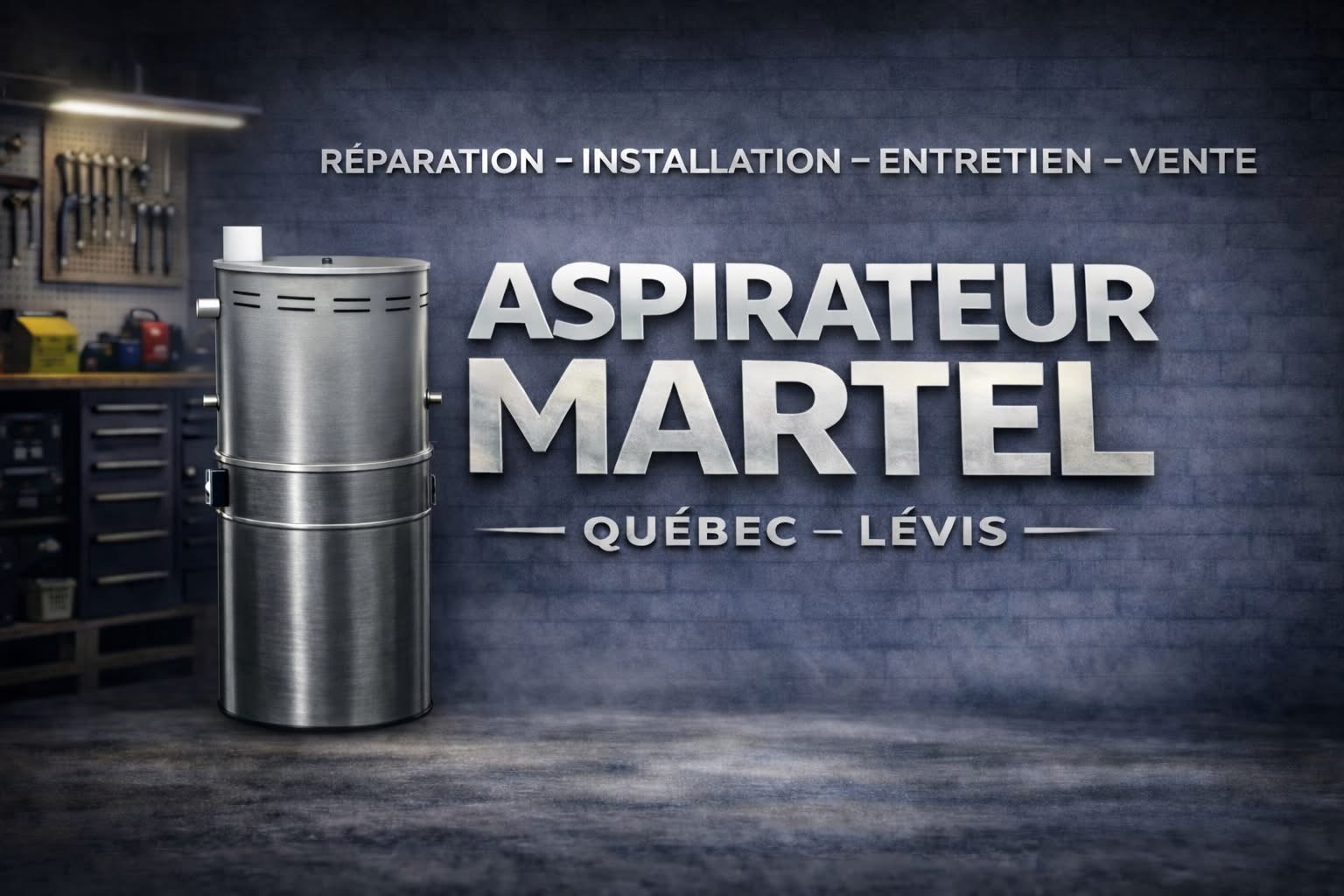 Aspirateur Martel logo