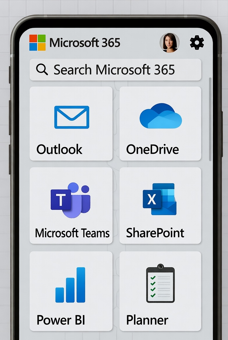 Microsoft 365 dashboard